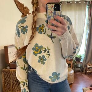 COPY - Loft Floral Spring Sweater